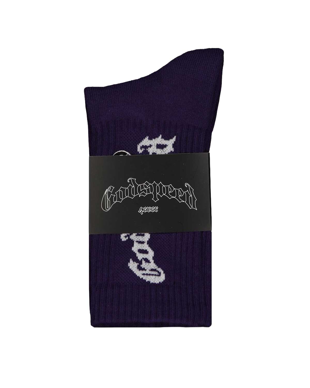 Godspeed New Age Logo Socks Navy
