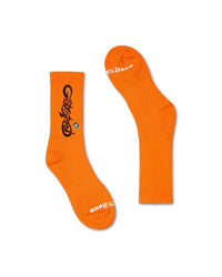 Godspeed New Age Logo Socks Orange