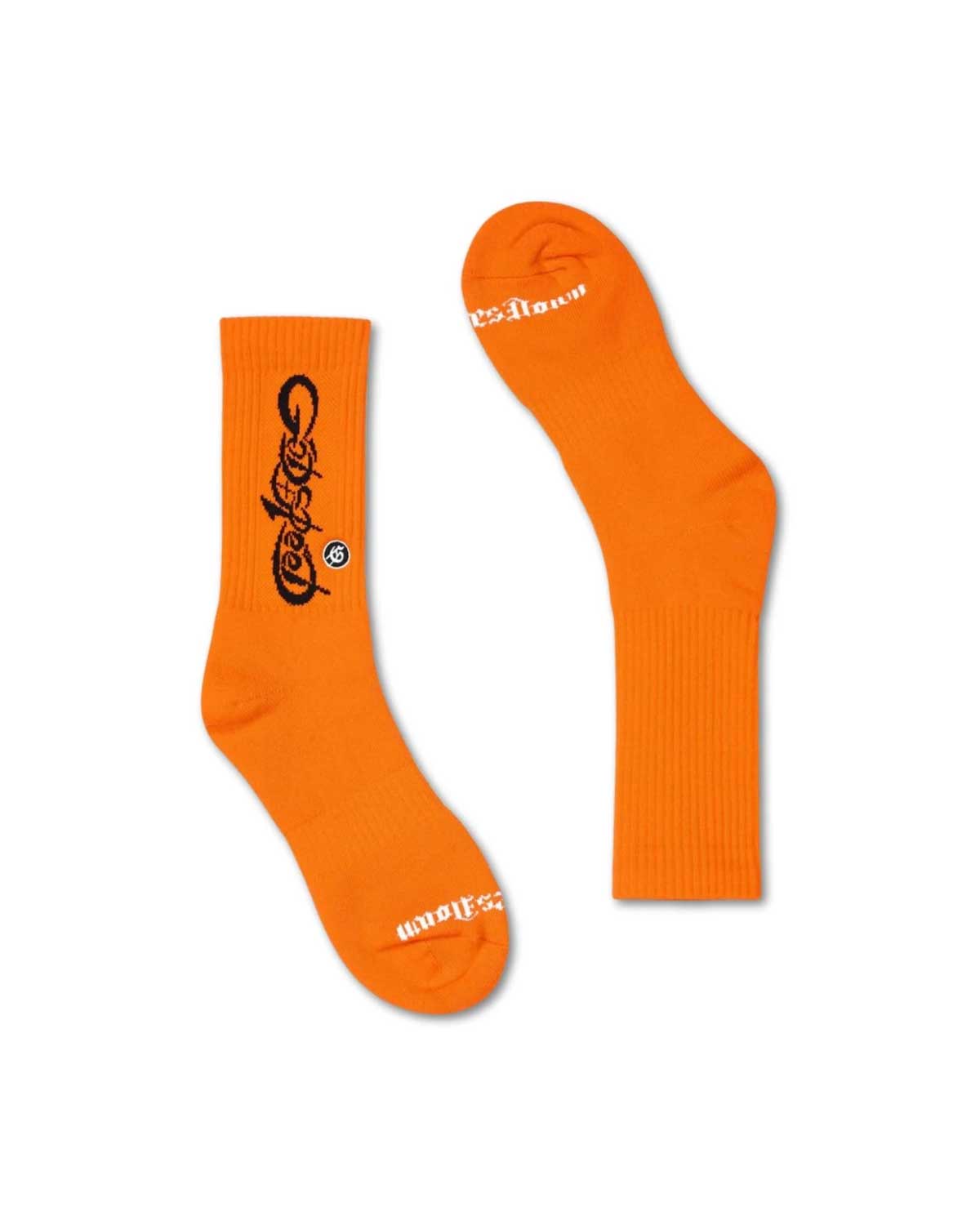 Godspeed New Age Logo Socks Orange