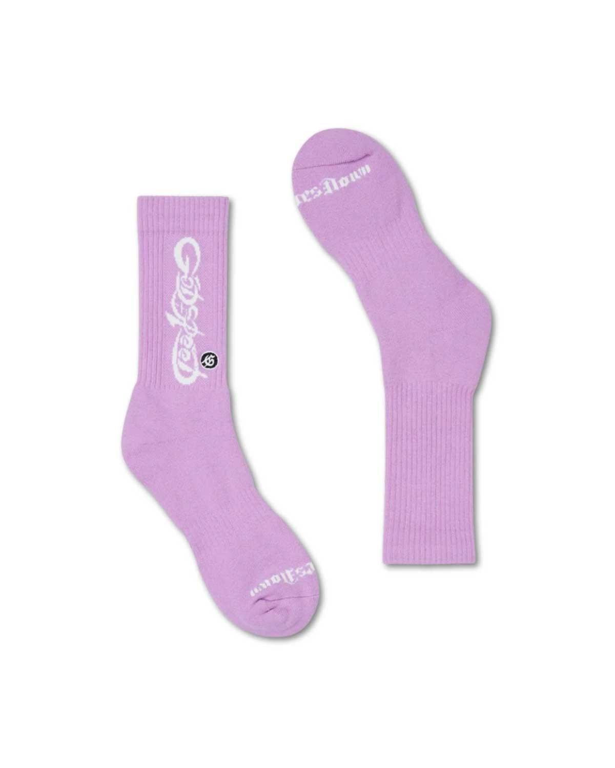 Godspeed New Age Logo Socks Pink