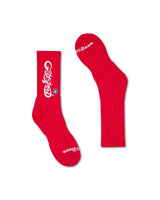 Godspeed New Age Logo Socks Red