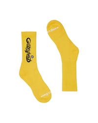 Godspeed New Age Logo Socks Yellow