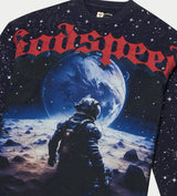 Godspeed No Looking Back L/S Tee Navy