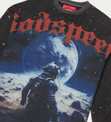 Godspeed No Looking Back L/S Tee Washed Black