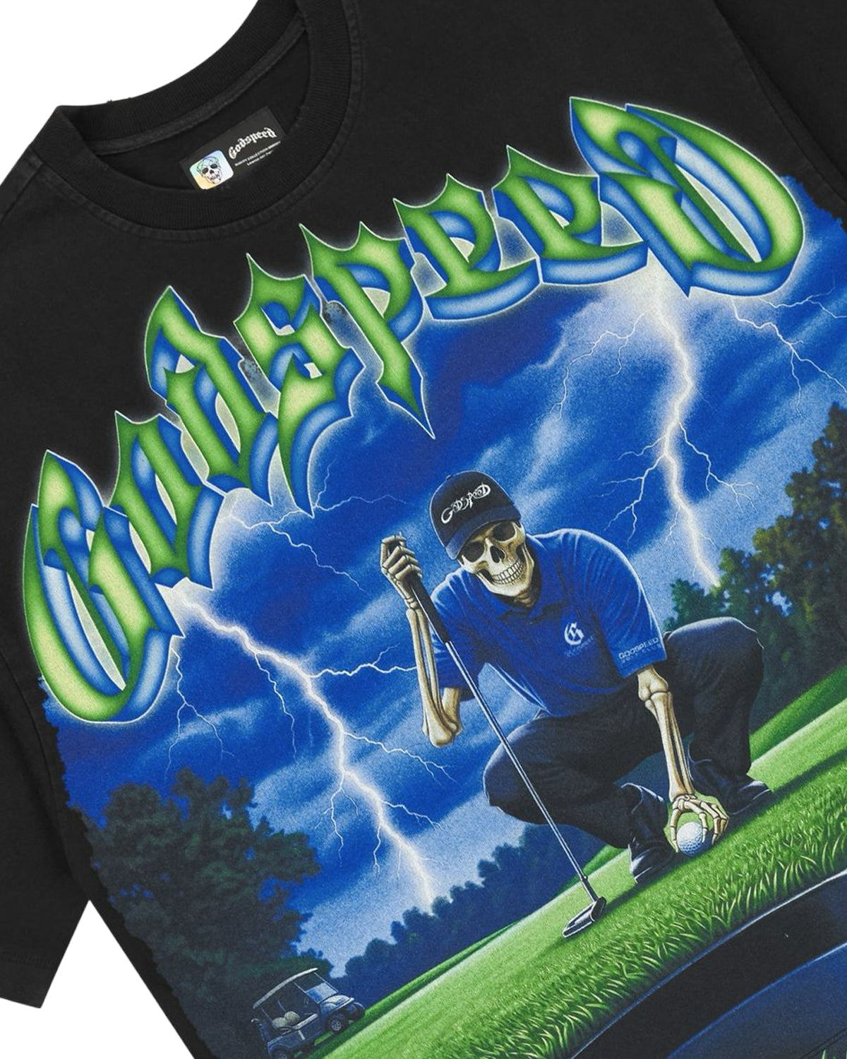 Godspeed No Mulligans Tee Black