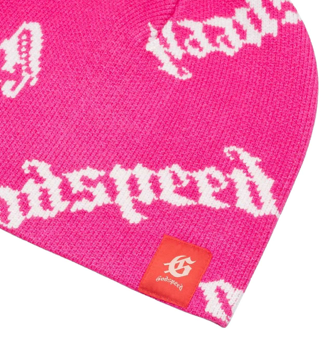 Godspeed OG Logo Beanie Pink