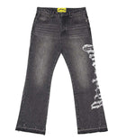 Godspeed OG Logo Flared Denim Black Wash