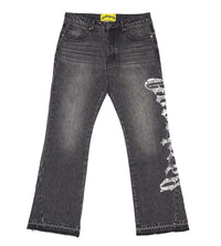 Godspeed OG Logo Flared Denim Grey Wash