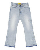 Godspeed OG Logo Flared Denim Stitched Blue