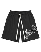 Godspeed OG Logo Nylon Shorts Black/White