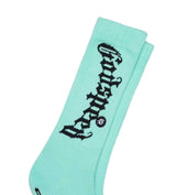 Godspeed OG Logo Sock Electric Teal