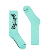 Godspeed OG Logo Sock Electric Teal