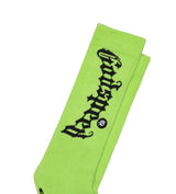 Godspeed OG Logo Sock Neon Lime