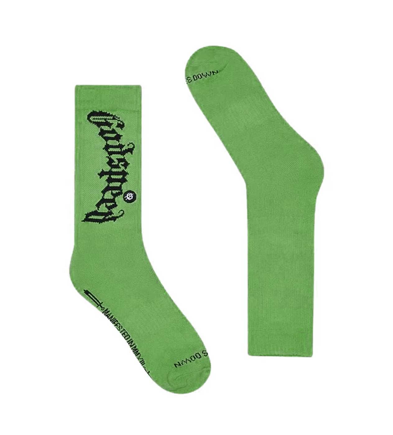Godspeed OG Logo Socks Forest Green
