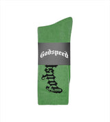 Godspeed OG Logo Socks Forest Green