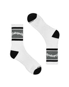 Godspeed OG Logo Striped Socks White/Grey