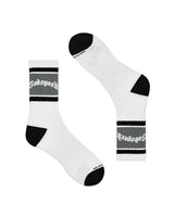 Godspeed OG Logo Striped Socks White/Grey