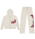 Godspeed OG Logo Sweatsuit Cream/Red