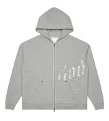 Godspeed OG Logo Sweatsuit Grey/Silver Satin