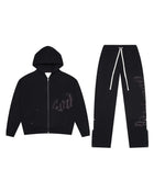 Godspeed OG Logo Sweatsuit V2 Black/Satin Black
