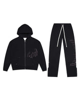 Godspeed OG Logo Sweatsuit V2 Black/Satin Black