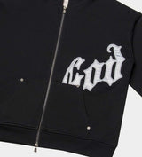 Godspeed OG Logo Sweatsuit V2 Black/Silver Satin