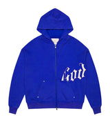 Godspeed OG Logo V2 Hoodie Cobalt Blue