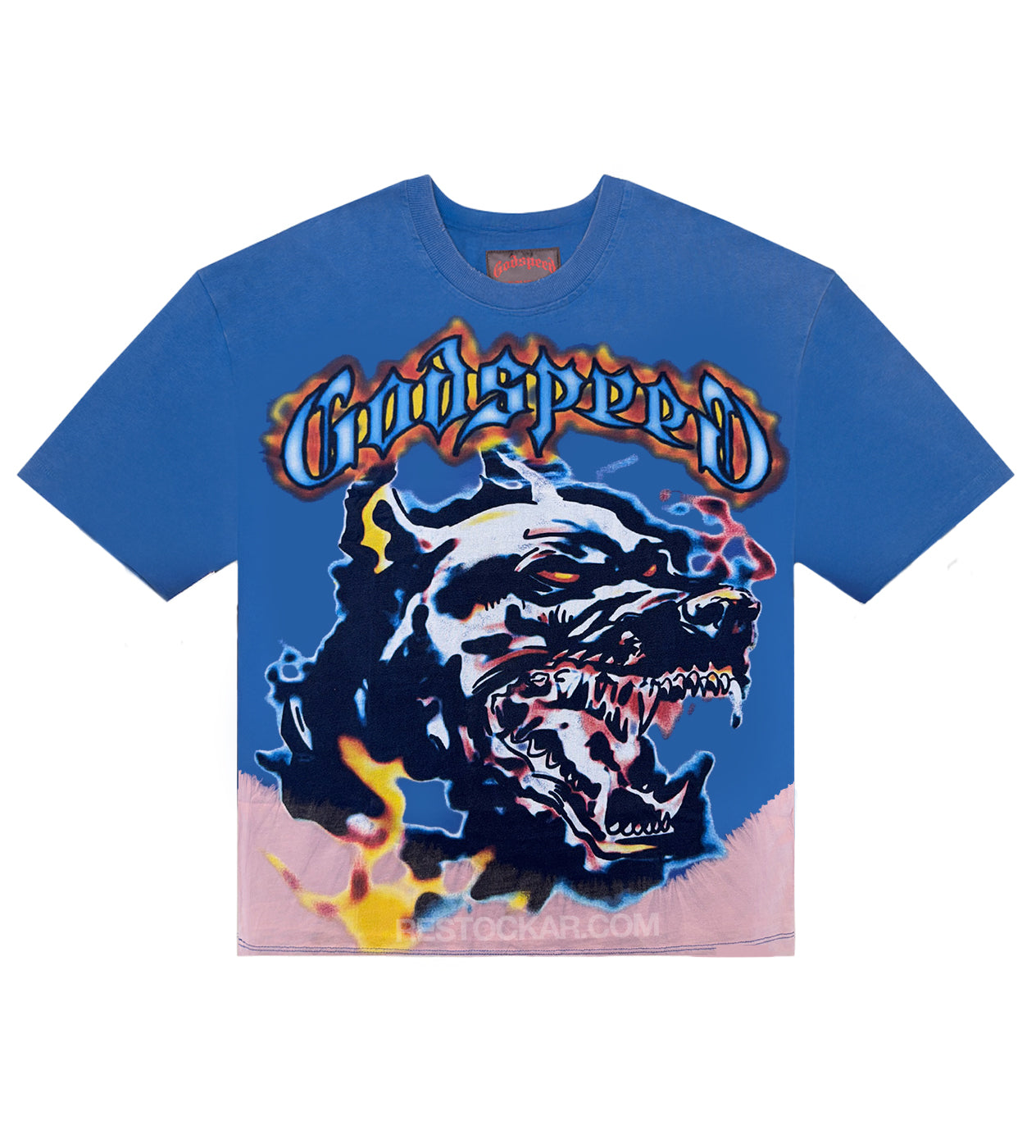 Godspeed Off The Leash Tee Royal Blue