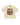 Godspeed Omerta Tee in bone, front view, iron cross badge graphic with three see-no-evil hear-no-evil speak-no-evil skulls