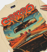 Godspeed On The Run L/S Tee Bone