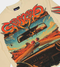 Godspeed On The Run L/S Tee Bone