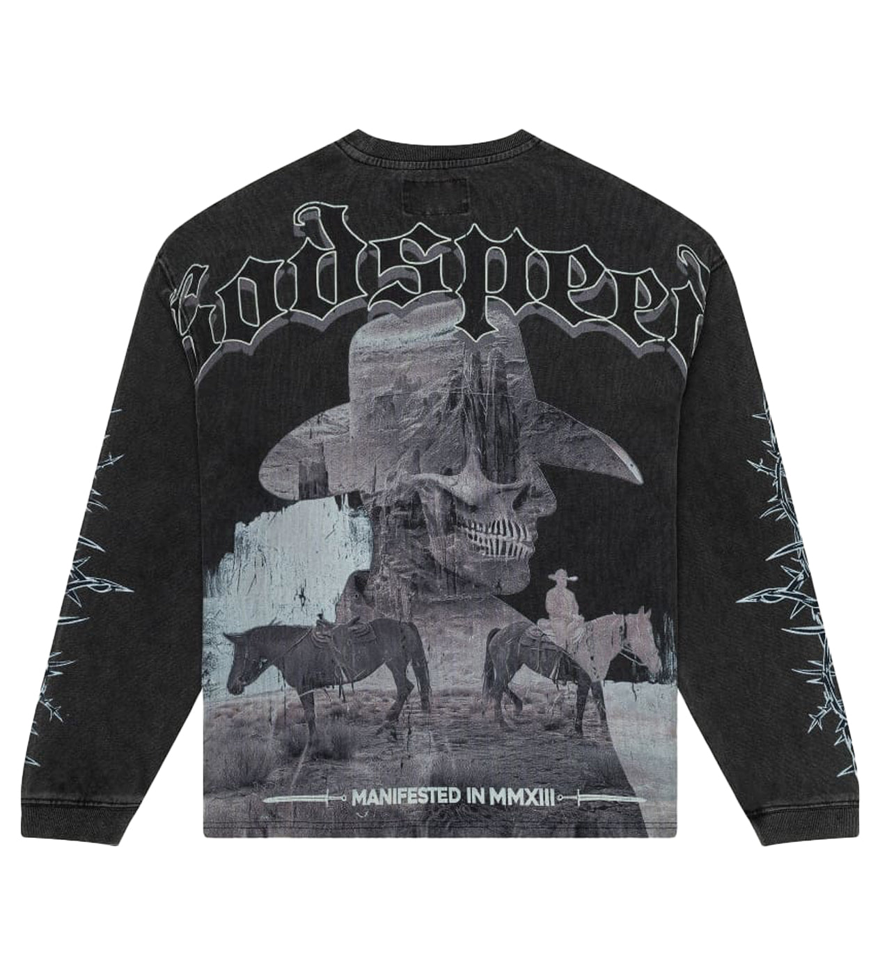 Godspeed Once Upon A Time L/S Tee Black