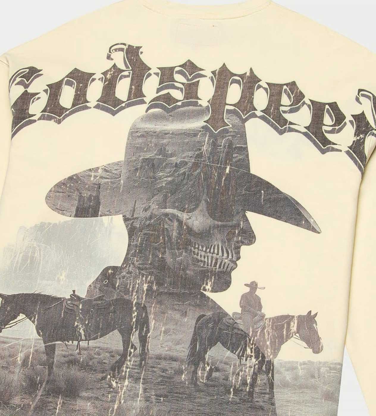 Godspeed Once Upon A Time L/S Tee Bone