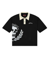 Godspeed Oversized Victor Crest Polo Black