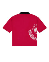 Godspeed Oversized Victor Crest Polo Red