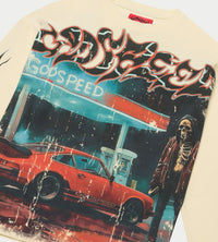 Godspeed Pit Stop L/S Tee Bone