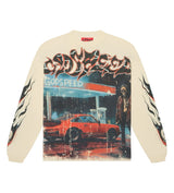 Godspeed Pit Stop L/S Tee Bone