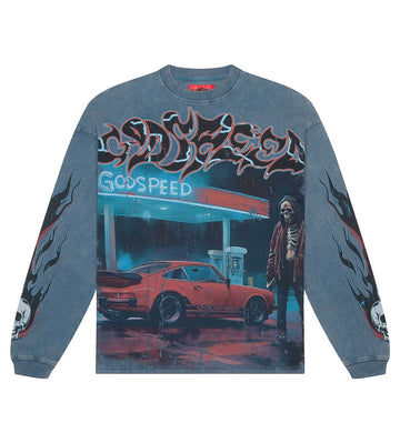 Godspeed F.T.D L/S Tee Blue
