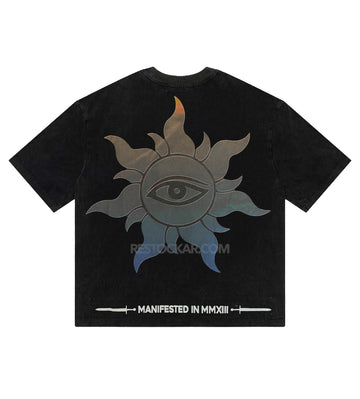 Godspeed Purple City Tee Black