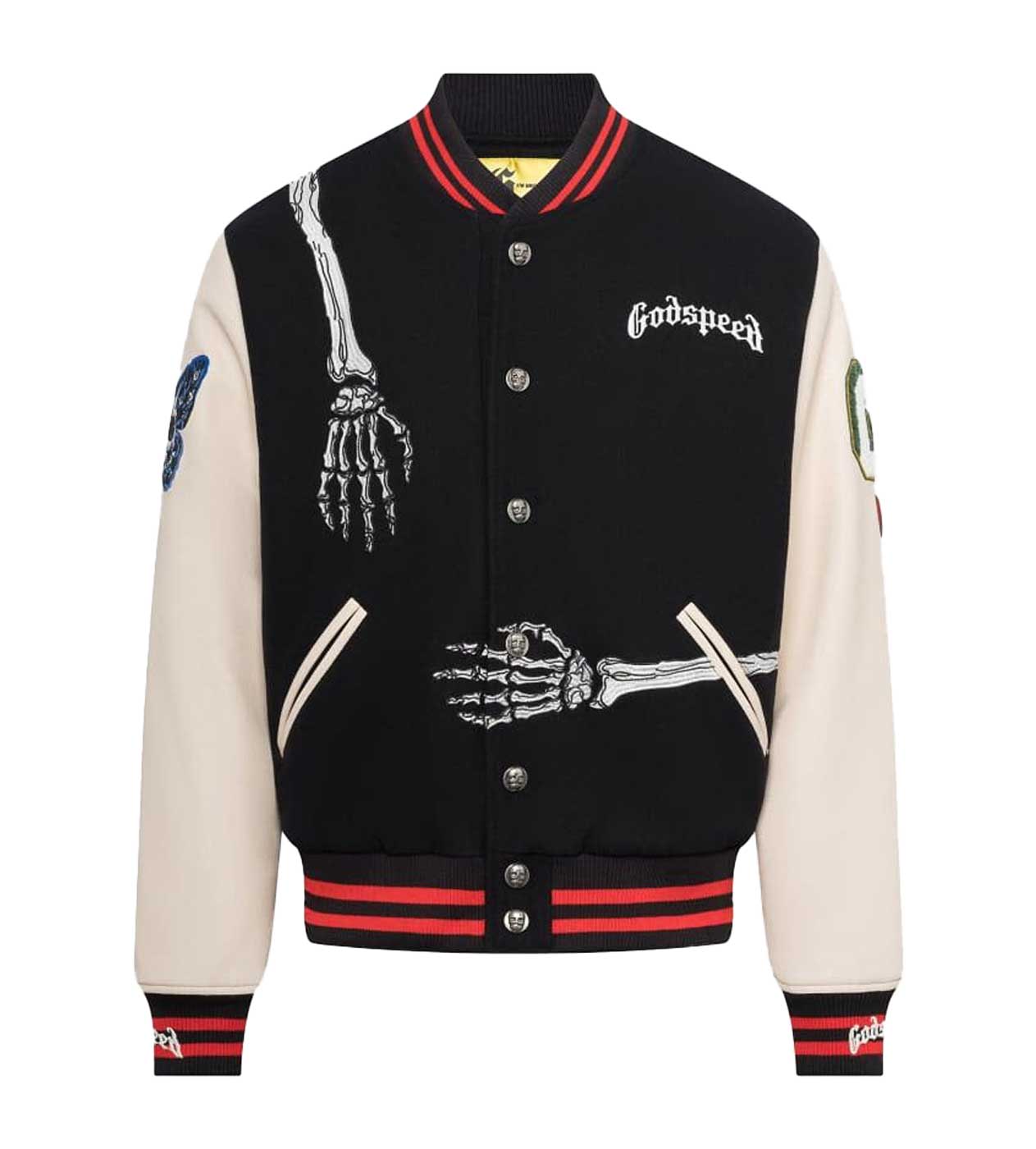 Godspeed R.O.D Varsity Jacket V2 Black/Red