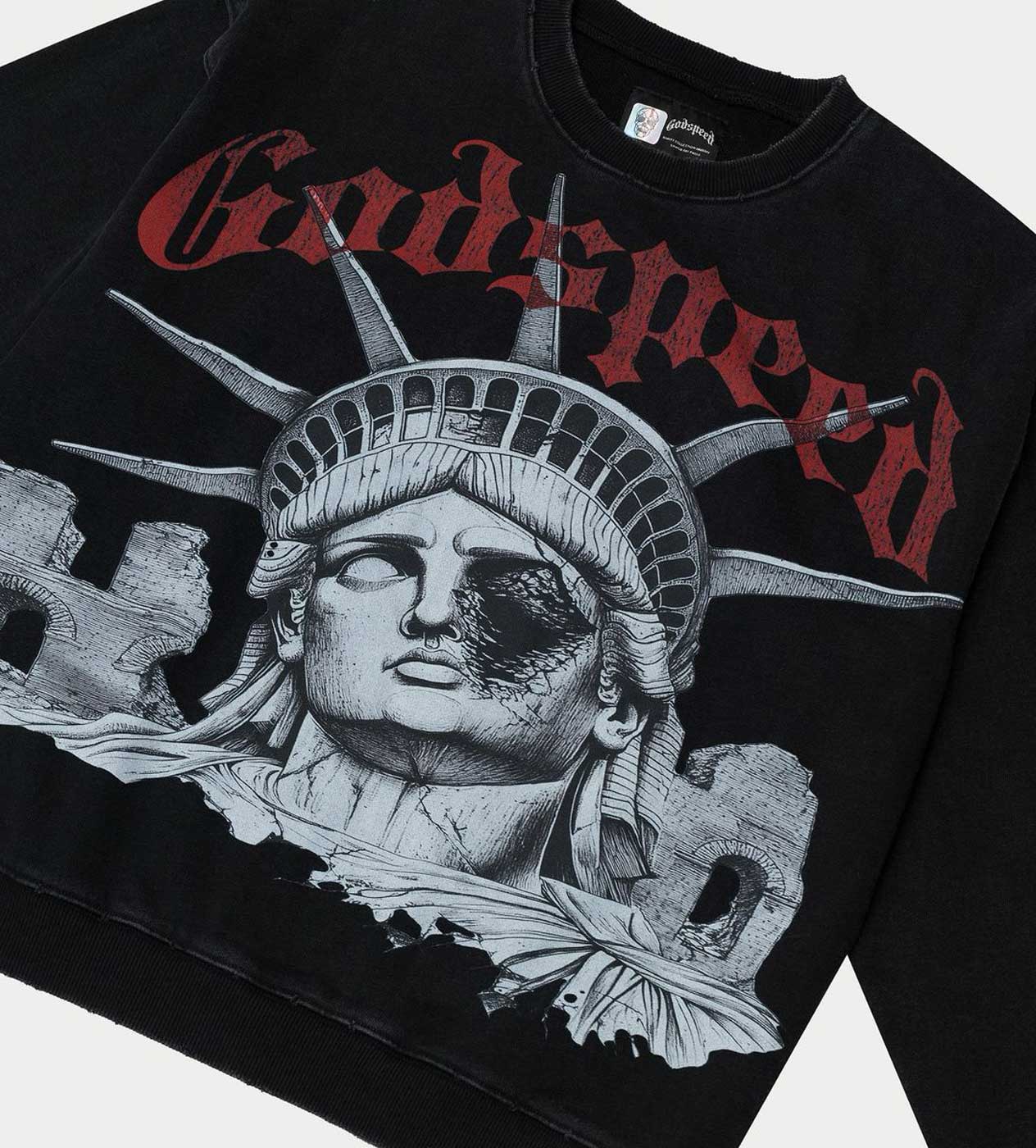 Godspeed ROME Sweatshirt Black