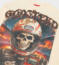 Godspeed Racer Goldie L/S Tee Bone