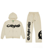 Godspeed Raw Import Sweatsuit Bone/Black