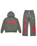 Godspeed Raw Import Sweatsuit Grey/Red