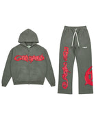 Godspeed Raw Import Sweatsuit Grey/Red