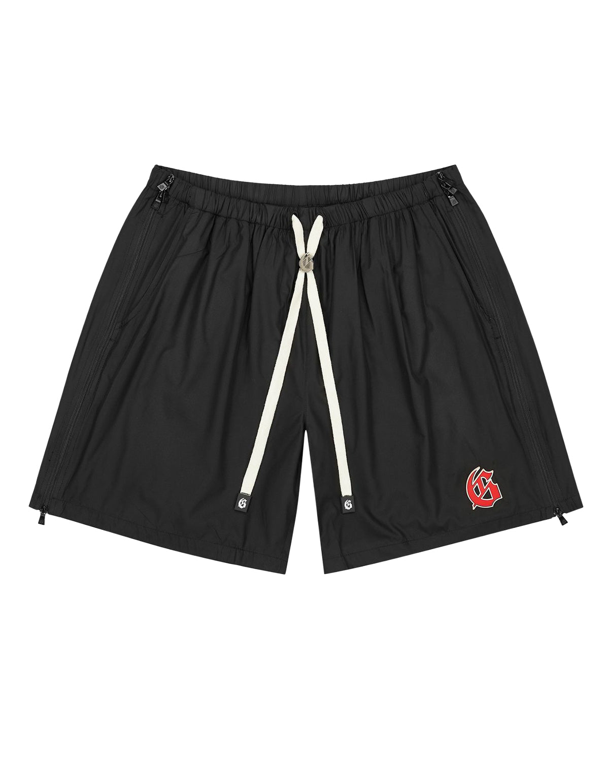 Godspeed Regatta Zip Shorts Black/Red