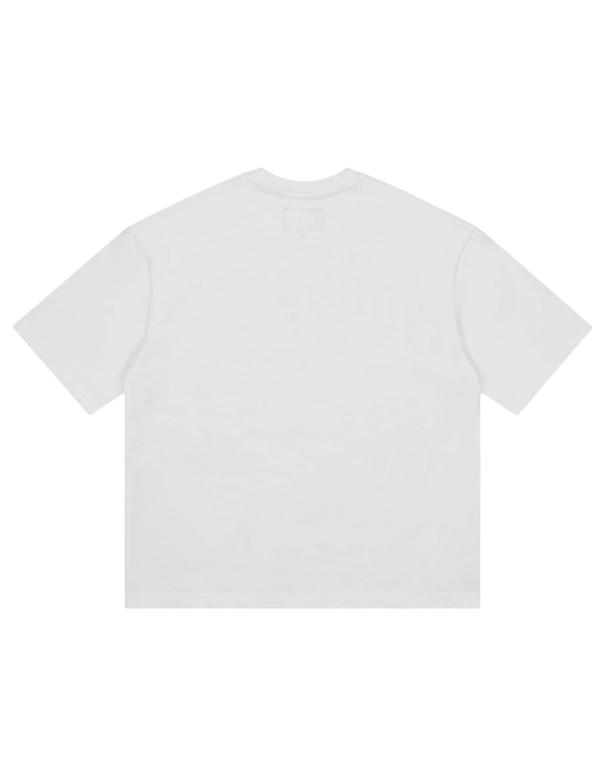 Godspeed Road Rage NG Tee white, plain back view