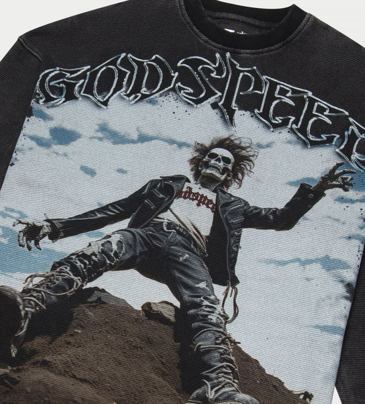 Godspeed Rocker Thermal L/S Washed Black