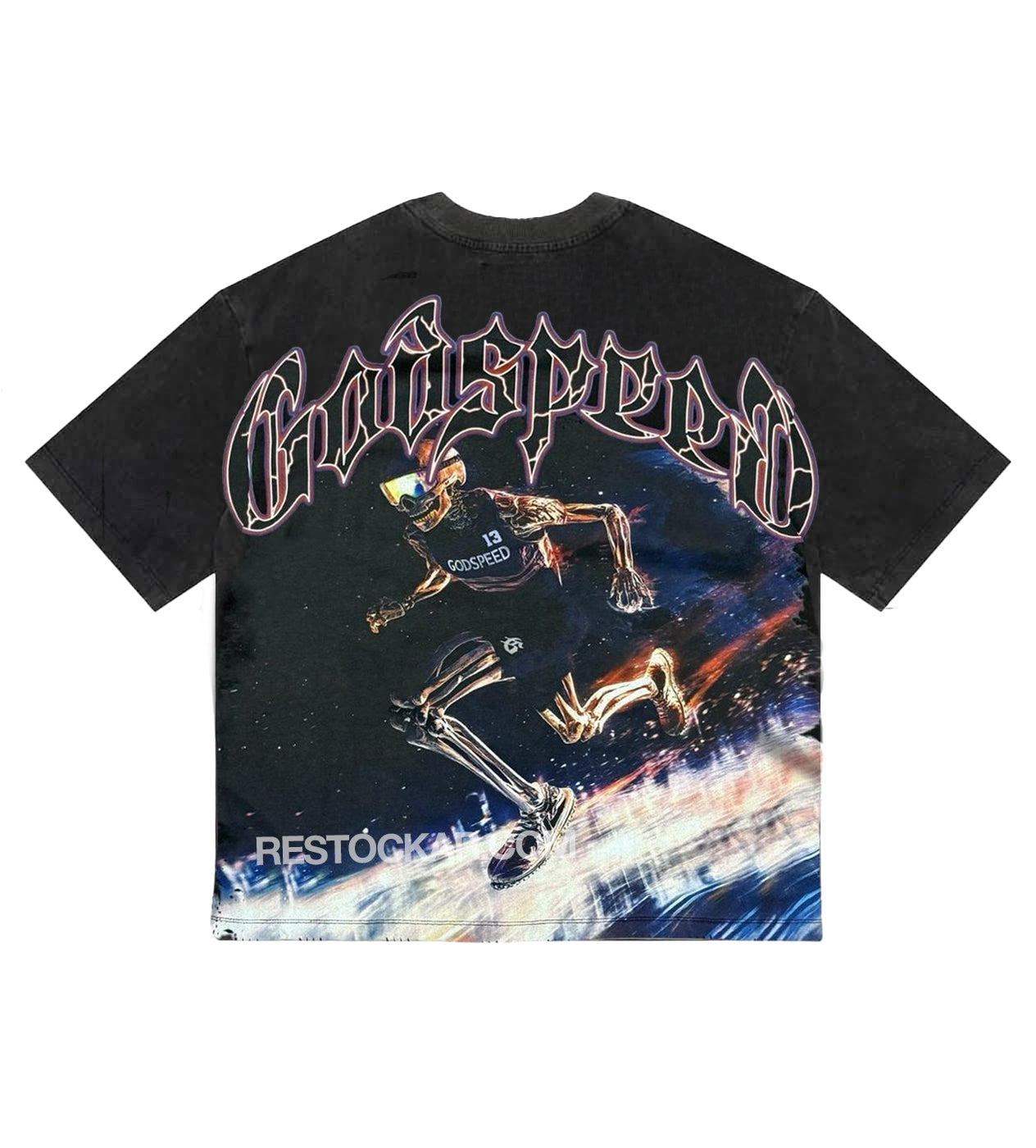 Godspeed Run Club Tee Black