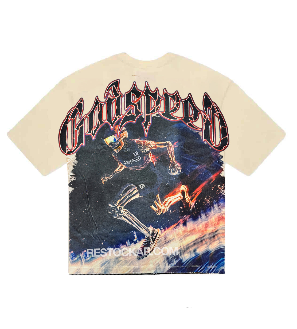 Godspeed Run Club Tee Bone